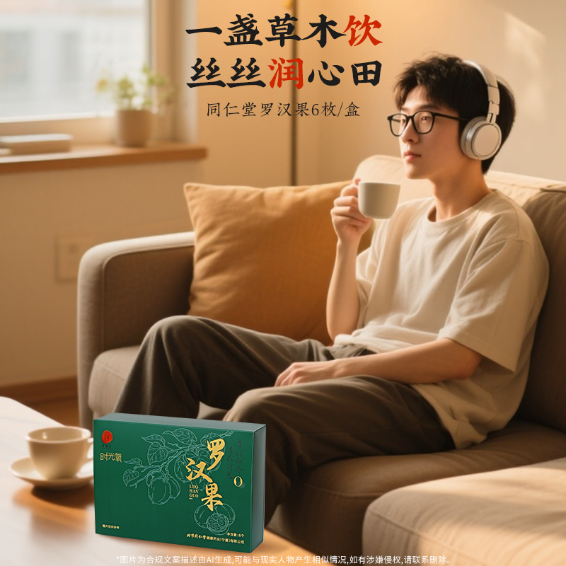 同仁堂 罗汉果 中果/6个_同仁堂官方云商城