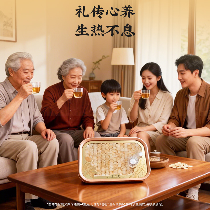 同仁堂 西洋参 0#片 200g/盒_同仁堂官方云商城