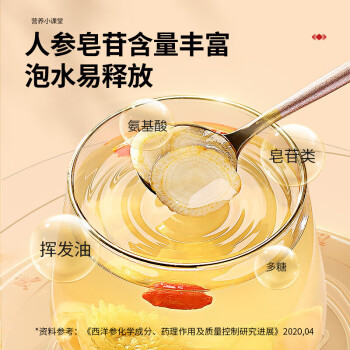 同仁堂 西洋参 6号圆片 50克/瓶_同仁堂官方云商城