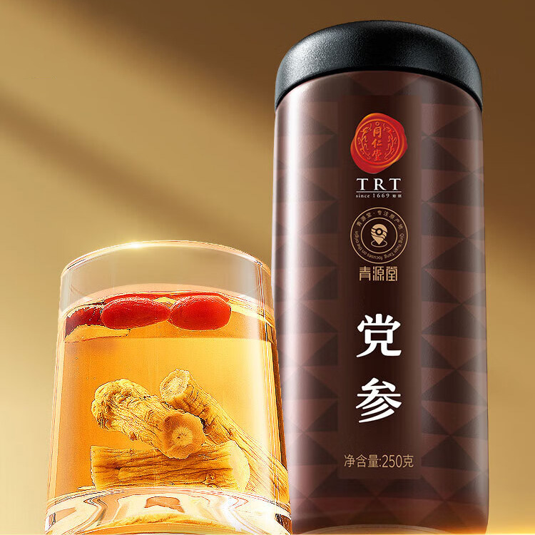 同仁堂 党参 250g/瓶_同仁堂官方云商城