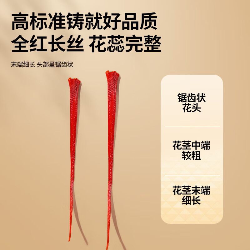 同仁堂 西红花 12克（3克*4）/盒_同仁堂官方云商城