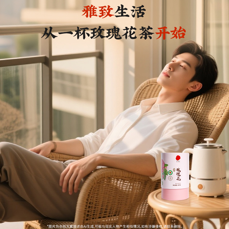 同仁堂 玫瑰花 60克/盒（有机）_同仁堂官方云商城