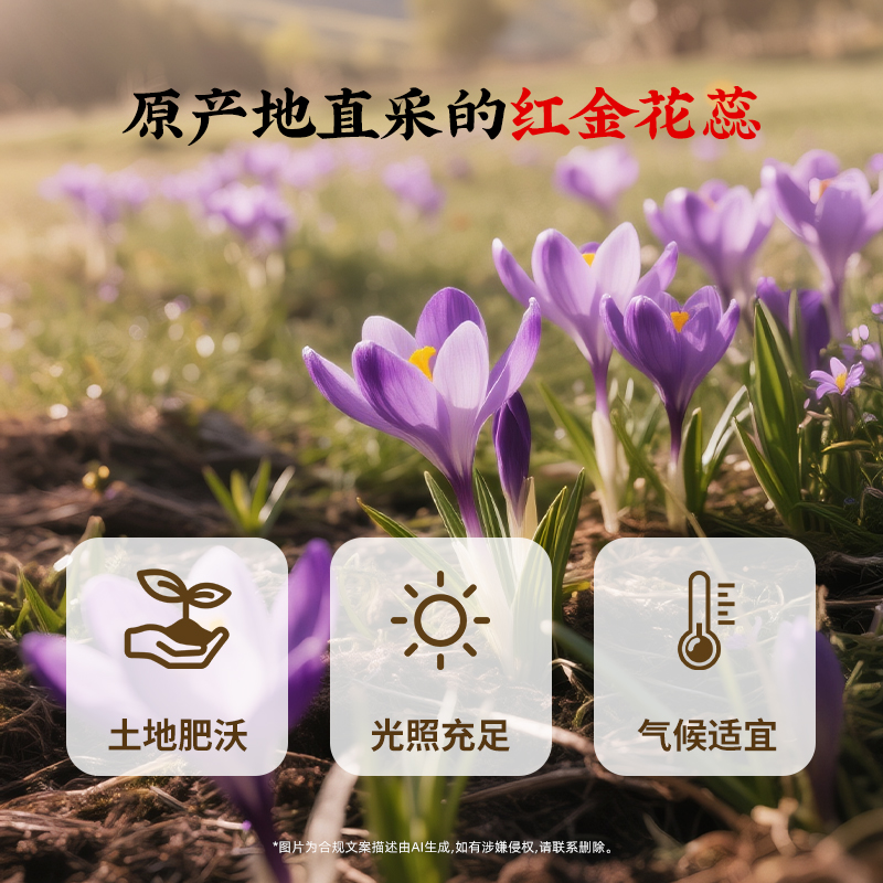 同仁堂 西红花 9克（1.5克*6）/盒_同仁堂官方云商城