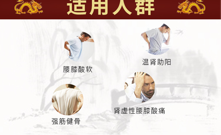 德众 腰肾膏 7cm*10cm*12贴/盒4